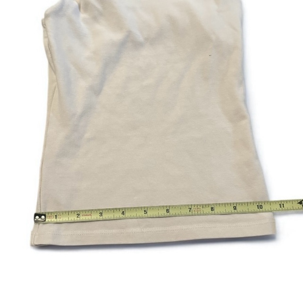 Zara White Spaghetti Strap Seamless Camisole Tank Top Small - Picture 8 of 10